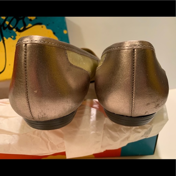 WOMEN’S ARPEGGIOS METALLIC MULTICOLOR LOAFERS. - Picture 4 of 12